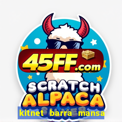 kitnet barra mansa vila nova